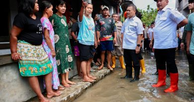 Cek Lokasi, Gubernur Luthfi Pastikan Penanganan Banjir Solo Raya
