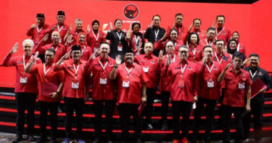 Megawati  Ketua Umum PDI P,  Ini Pengurus DPP PDIP Hasil Kongres Ke-VI Bali