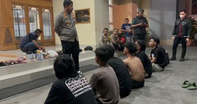 Pelaku Vandalisme Diamankan, Bawa Senjata Tajam dan Obat Penenang