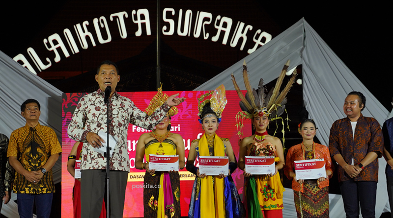 Hari Kedua, Festival Tari Semarak Budaya Indonesia 2023 Ditutup dengan Flashmob