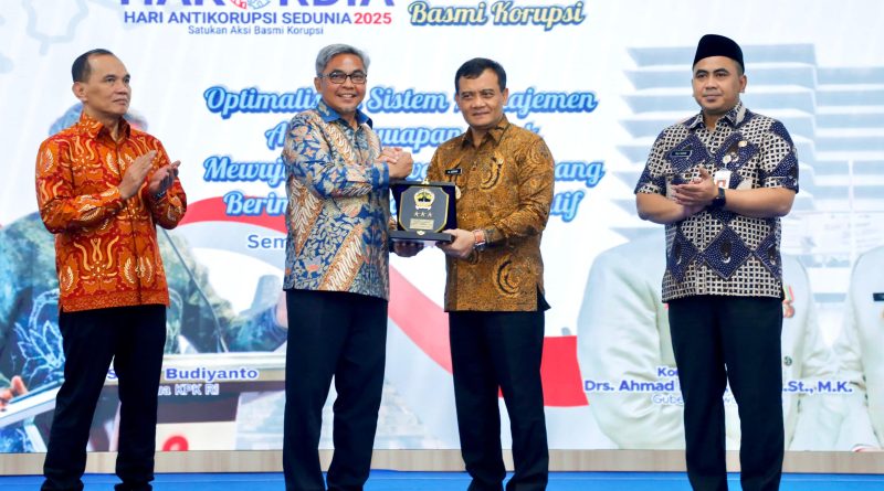 Dipuji KPK, Kinerja Antikorupsi Pemprov Jateng Tertinggi Nasional
