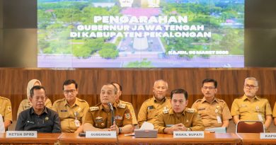 Gubernur Jateng ke  Pemkab Pekalongan, Pengadaan Barang dan Jasa Harus Transparan Akuntabel