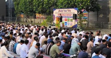 Jadilah Hamba yang Rabbani, Usai Sholat Id Terima Uang Tunai dan Bingkisan  di Kalipepe Land