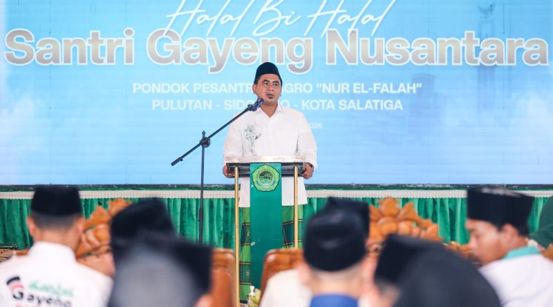 Pemprov Jateng Jalin Kolaborasi dengan Santri Gayeng Nusantara untuk Empat Sektor