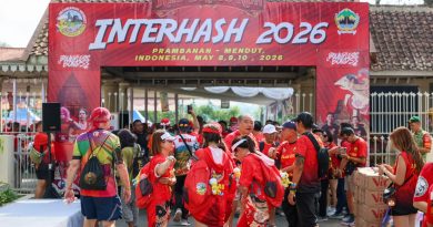 44 Negara Ramaikan Red Dress Run, Sport Tourism Jateng Kian Mendunia