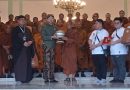 Puro Mangkunegaran Sambut Bhikkhu Thudong Bawa Pesan Damai, Welas Asih, Persaudaraan Puro Mangkunegaran Sambut Bhikkhu Thudong Bawa Pesan Damai, Welas Asih, Persaudaraan