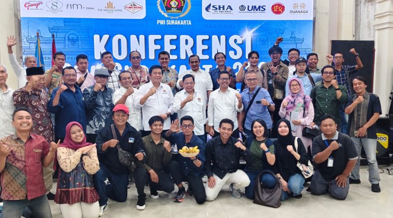Sri Hartanto Terpilih sebagai Ketua PWI Surakarta, Anas: Jaga Marwah Profesi