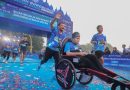 Sambil Dorong Kursi Roda Sang Anak, Ahmad Luthfi Ramaikan Rupiah Borobudur Playon 2026