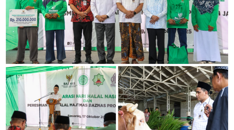 <em>RPH Halal MAJT MAS Diresmikan, Dorong Tumbuhnya Ekosistem Produk Halal di Jateng</em>
