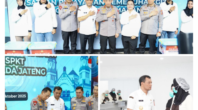 Program Makan Bergizi Gratis di Jawa Tengah Sudah Sasar 5.750.525 Penerima Manfaat￼