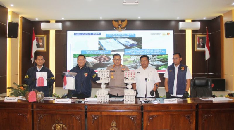 Sulap Sawah Jadi Tambak Udang, Pengusaha Tambak Udang Jadi Tersangka