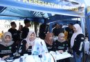 Polresta Solo di CFD, Dari Senam Hingga Cek Kesehatan Gratis
