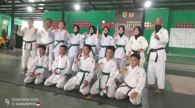 Ujian Kenaikan Tingkat INKAI Klaten Tahun 2026 Diikuti 415 Atlet di GOR KONI