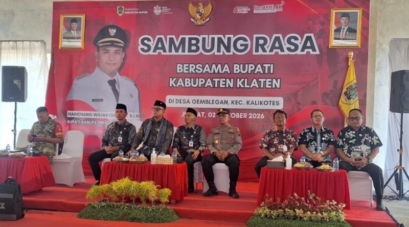 Gemblegan Digelar Sambung Rasa Bupati, Warga Minta Usulan Dipihaki APBD