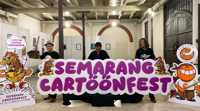 Karya kartunis 25 negara, siap tampil di Semarang Cartoonfest 2025