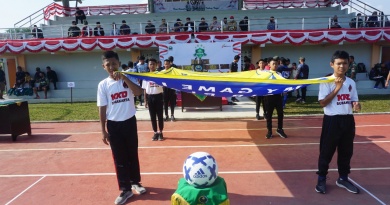 Gelaran Turnamen Sepak Bola Liga Santri Piala Kasad di Wilayah Kodim 0735/Surakarta Resmi Dibuka