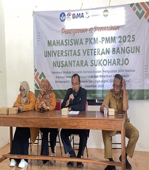 PKM PMM Univet Bangun Nusantara  Advokasi Waduk Cengklik Berkelanjutan