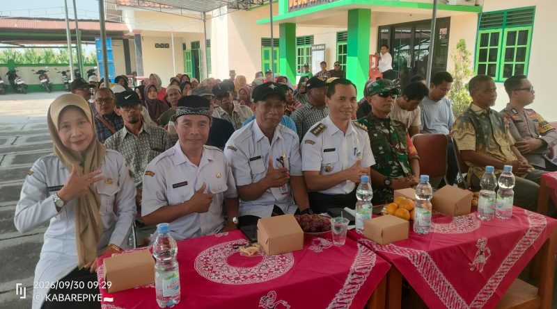 Desa Wanglu Gelar Gebyar PBB Tahun 2026, Capaian Setoran Sementara 73,91 Persen